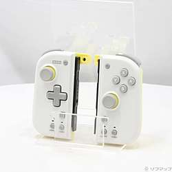 グリップコントローラー Fit for Nintendo Switch LIGHT GRAY×YELLOW 【Switch】