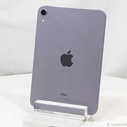 中古】iPad mini 第6世代 256GB パープル MK7X3J／A Wi-Fi ［8.3インチ
