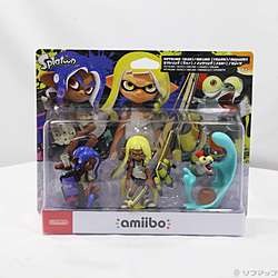 amiibo トリプルセット [インクリング【イエロー】／オクトリング【ブルー】／コジャケ] スプラトゥーンシリーズ