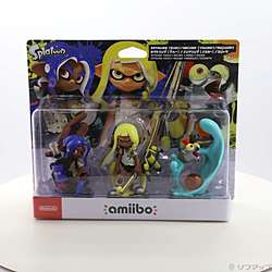 amiibo トリプルセット [インクリング【イエロー】／オクトリング【ブルー】／コジャケ] スプラトゥーンシリーズ