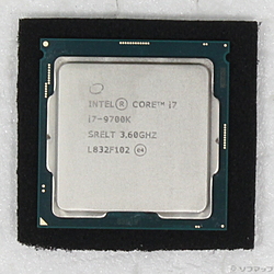 Core i7 9700K 〔3.6GHz／LGA 1151〕