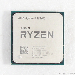 Ryzen 9 5950X 〔3.4GHz／SOCKET AM4〕