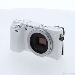 SONY α6000 ILCE-6000 ボディ ホワイト