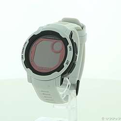 値下げ!!GARMIN デジタル腕時計 ホワイト　中古品 GARMIN(ガーミン)の中古スマートウォッチ - リコレ！|ビックカメラ