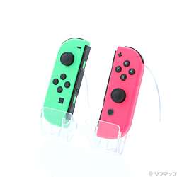 JOY-CON (L) ネオングリーン／ (R) ネオンピンク 【Switch】