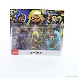 amiibo トリプルセット [インクリング【イエロー】／オクトリング【ブルー】／コジャケ] スプラトゥーンシリーズ