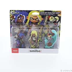 amiibo トリプルセット [インクリング【イエロー】／オクトリング【ブルー】／コジャケ] スプラトゥーンシリーズ