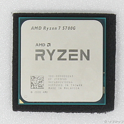 Ryzen 7 5700G 〔3.8GHz／SOCKET AM4〕