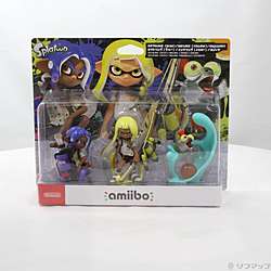 amiibo トリプルセット [インクリング【イエロー】／オクトリング【ブルー】／コジャケ] スプラトゥーンシリーズ