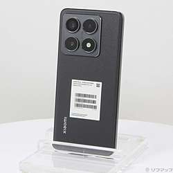 XIAOMI 〔中古品〕 Xiaomi 14T Pro 256GB チタンブラック MZB0HHKJP SIMフリー ［6.67インチ有機EL／MediaTek Dimensity 9300+］