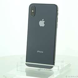 中古】iPhoneX 256GB スペースグレイ NQC12J／A SIMフリー