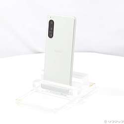 中古】Xperia 5 III 128GB フロストシルバー SOG05 au SIMフリー