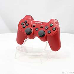 ワイヤレスコントローラー DUALSHOCK3 ディープレッド CECH-ZC2JDR 【PS3】