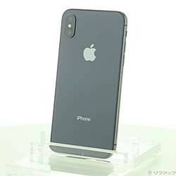 中古】iPhoneX 256GB スペースグレイ NQC12J／A SIMフリー