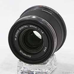 〔展示品〕 M.ZUIKO DIGITAL 25mm F1.8 (ブラック) (μ4／3)