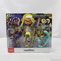 amiibo トリプルセット [インクリング【イエロー】／オクトリング【ブルー】／コジャケ] スプラトゥーンシリーズ