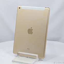 中古】iPad 第5世代 32GB ゴールド MPG42J／A auロック解除SIMフリー