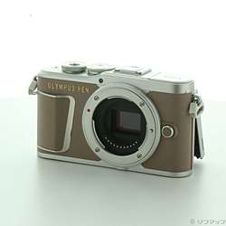 OLYMPUS PEN E-PL10 ボディ ブラウン