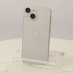 iPhone13 mini 128GB 中古美品 スターライト APPLE 〔中古〕iPhone13 mini 128GB スターライト MLJE3J／A au
