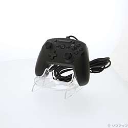 〔中古品〕 ジャイロコントローラー 有線タイプ ブラック 【Switch】