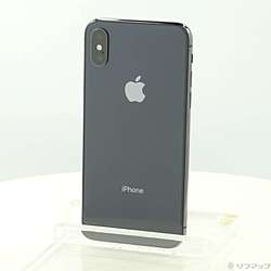 中古】iPhoneX 256GB スペースグレイ NQC12J／A SIMフリー