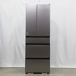 HITACHI(日立) 〔展示品〕 冷蔵庫 HXCシリーズ ブラストモーブグレー R-HXC54V-H ［幅65cm /540L /6ドア /観音開きタイプ /2024年］