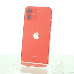 スマートフォン本体 iPhone 12 128GB MGHW3J/A - 4287 中古】iPhone12 128GB プロダクトレッド MGHW3J／A SIMフリー