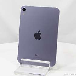 中古】iPad mini 第6世代 256GB パープル MK7X3J／A Wi-Fi ［8.3インチ
