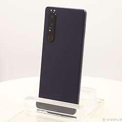 中古】Xperia 1 III 256GB フロストパープル SO-51B docomo