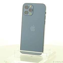 中古】iPhone12 Pro 128GB パシフィックブルー MGM83J／A SIMフリー