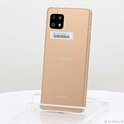 中古】AQUOS sense6s 64GB ライトカッパー SH-RM19s 楽天 SIMフリー