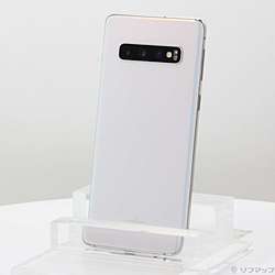 GALAXY s10 SC-03L 中古　プリズムホワイト　SIMロック解除 SIMロック解除済】docomo Galaxy S10 SC-03L プリズムホワイト