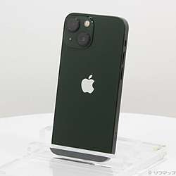 中古】iPhone13 mini 256GB グリーン MNFD3J／A SIMフリー