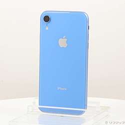 中古】iPhoneXR 128GB ブルー MT0U2J／A SIMフリー [2133059955170