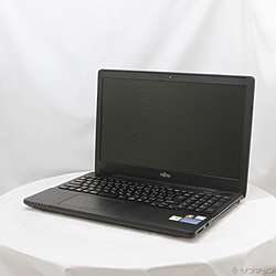 FUJITSU(富士通） 〔中古品〕 格安安心パソコン LIFEBOOK AH45／X FMVA45XB シャイニーブラック ［Core-i3-6100U (2.3GHz)／4GB／HDD1TB／15.6インチワイド／Windows10 Home(64ビット)］