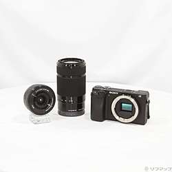 α6400 ILCE-6400Y ダブルズームレンズキット ブラック