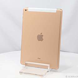 中古】iPad 第6世代 32GB ゴールド MRM02J／A SIMフリー ［9.7