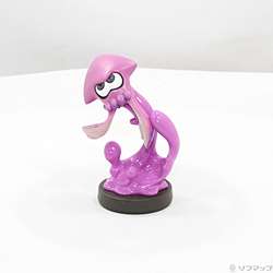 〔中古品〕 amiibo イカ ネオンパープル スプラトゥーンシリーズ