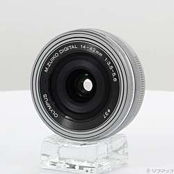 M.ZUIKO DIGITAL ED 14-42mm EZ　シルバー 中古】M.ZUIKO DIGITAL ED 14-42mm F3.5-5.6 EZ シルバー (μ4／3