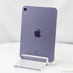 中古】iPad mini 第6世代 256GB パープル MK7X3J／A Wi-Fi ［8.3