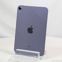 中古】iPad mini 第6世代 64GB パープル MK7R3J／A Wi-Fi ［8.3