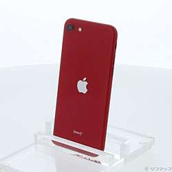 中古】iPhone SE 第2世代 128GB プロダクトレッド MXD22J／A SIM