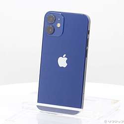 中古】iPhone12 mini 64GB ブルー MGAP3J／A SIMフリー [2133064305953