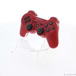 ワイヤレスコントローラー DUALSHOCK3 ディープレッド CECH-ZC2JDR 【PS3】