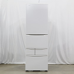 TOSHIBA(東芝) 〔展示品〕 冷蔵庫 VEGETA（ベジータ）GK マットホワイト GR-W41GK-WU ［幅60cm /411L /5ドア /右開きタイプ /2024年］