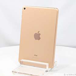 中古】iPad mini 第5世代 64GB ゴールド MUQY2J／A Wi-Fi ［7.9