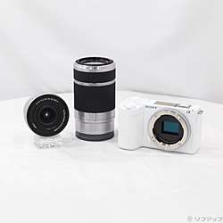 VLOGCAM ZV-E10 II ダブルズームレンズキット ホワイト ZV-E10M2X W