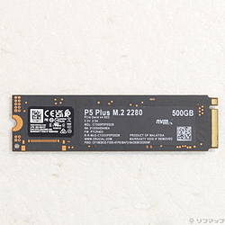〔展示品〕 Crucial P5 Plus 500GB Gen4 x4 NVMe M.2 SSD CT500P5PSSD8JP