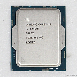 Core i5 12400F 〔2.5GHz／LGA 1700〕