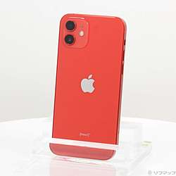 中古】iPhone12 64GB プロダクトレッド MGHQ3J／A SIMフリー